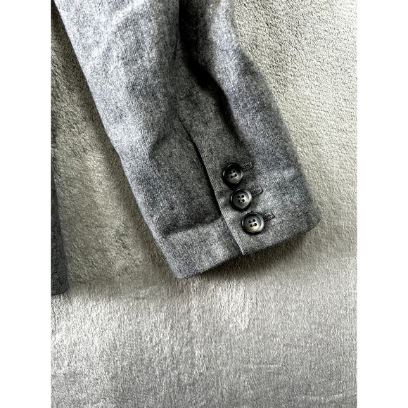 Vintage 60s-70s Pendleton 100% Virgin Wool Blazer Jacket Gray Made in USA Sz S - Picture 12 of 13